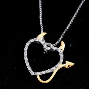 Devil Heart Pendant